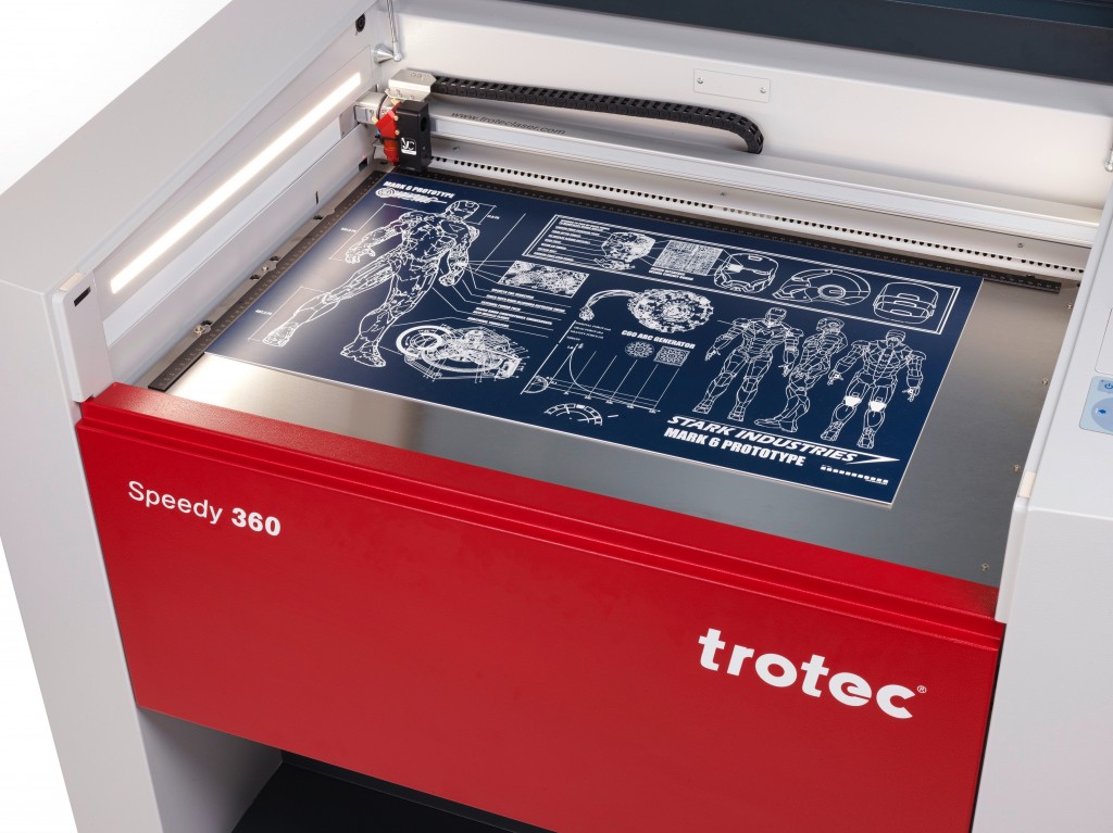 Trotec Presents A New Laser Engraver The Speedy 360 PECM