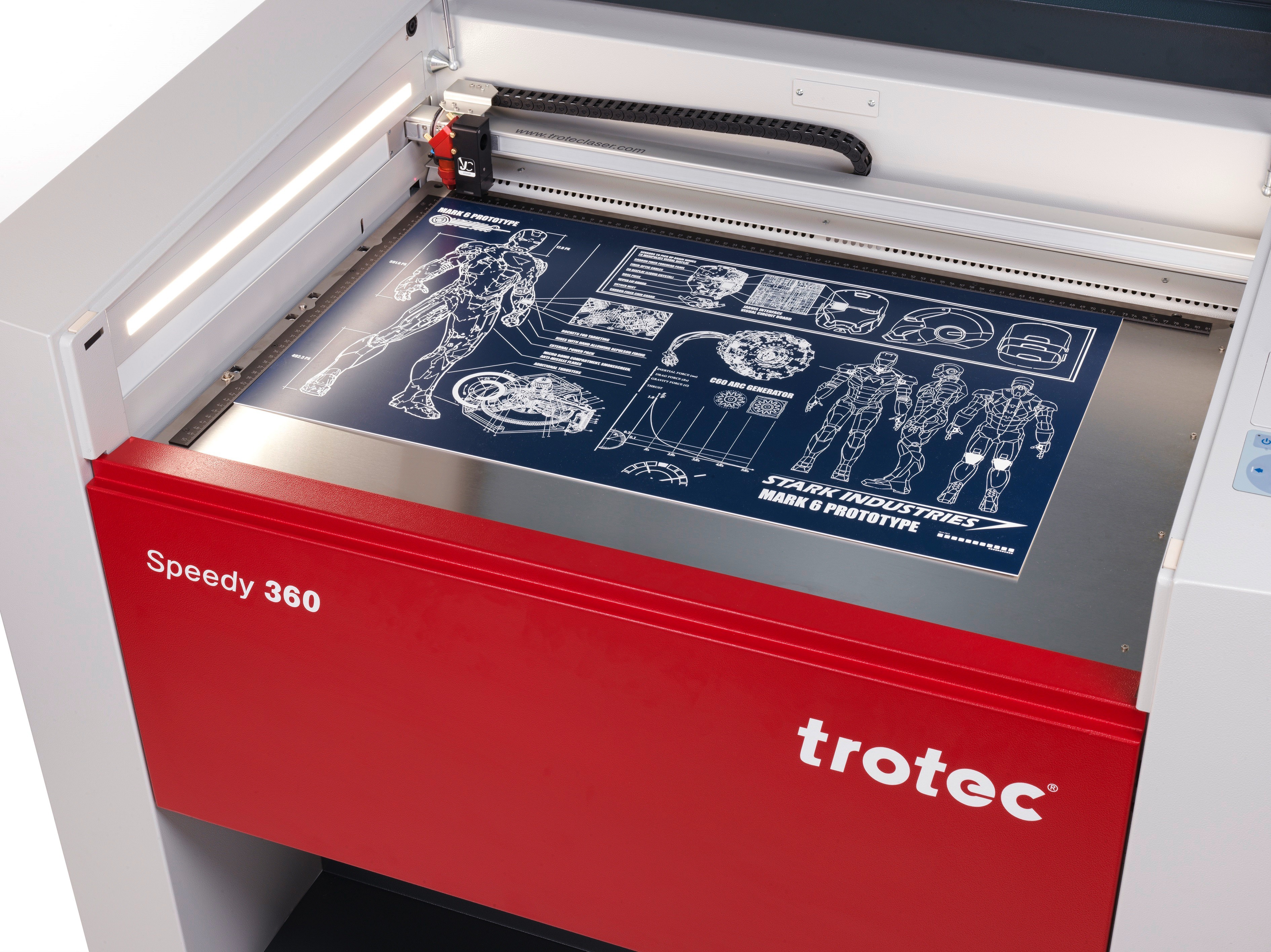 Trotec Presents A New Laser Engraver: The Speedy 360 | PECM